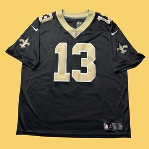 Nike Saints Michael Thomas #13 Jersey XXL Stitched NFL On‎ Field Black Gold